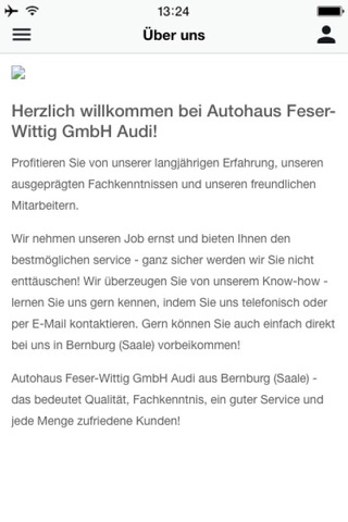 Autohaus Feser-Wittig Audi screenshot 2