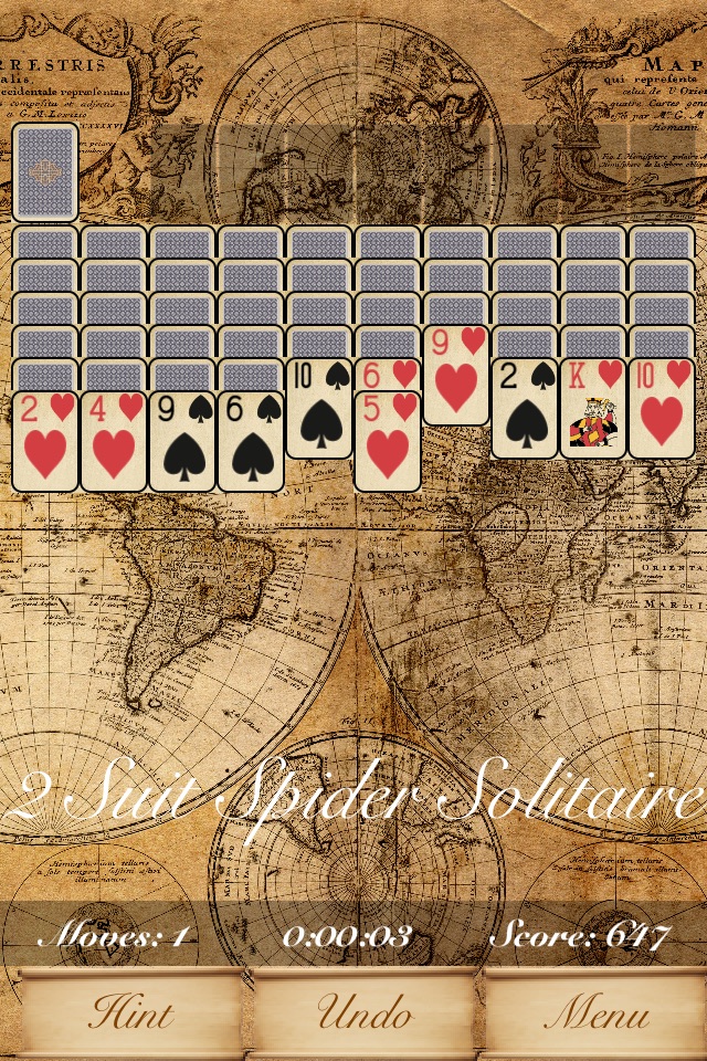 The Spider Solitaire Game screenshot 3