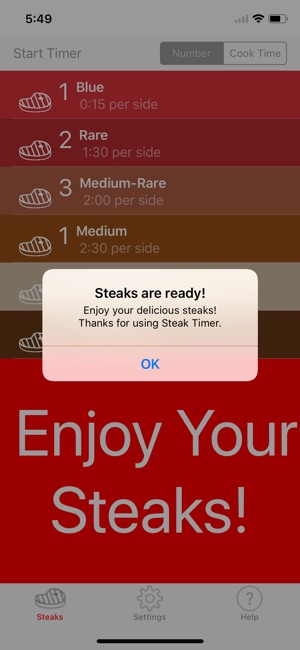 Steak Timer Pro(圖5)-速報App