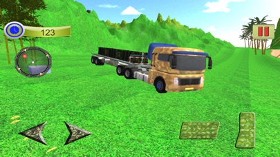 Offroad Cargo Army Truck Drive screenshot 4