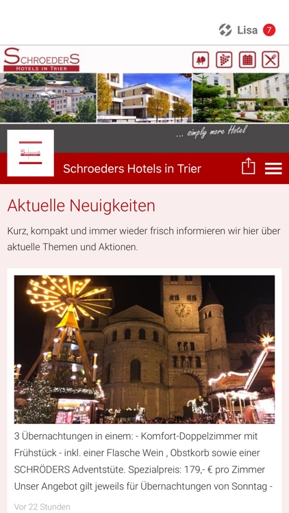 Schroeders Hotels in Trier