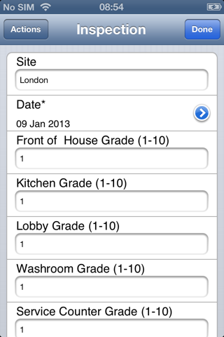 MobileForms screenshot 2