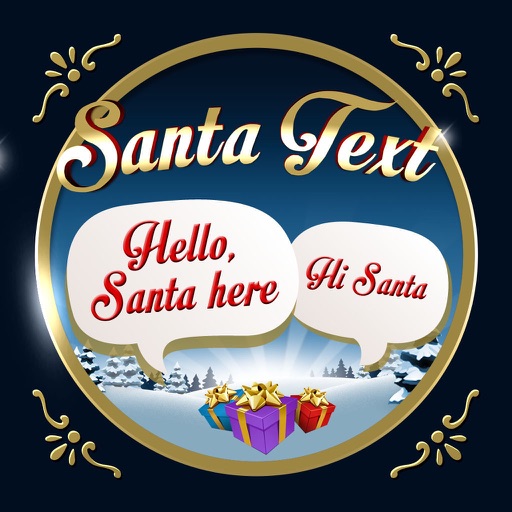 Santa Text iOS App