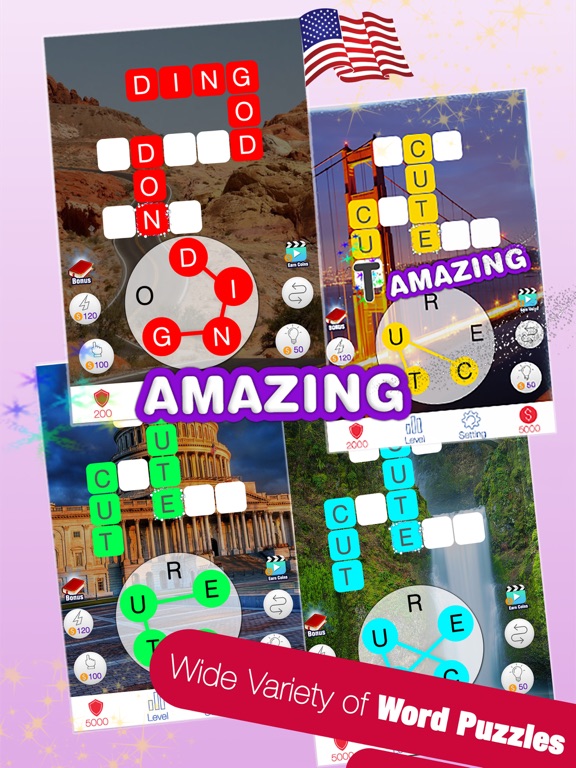 iPad Image of American Word Match King