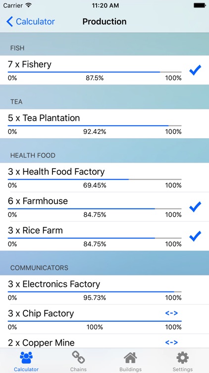 Production Calculator Lite