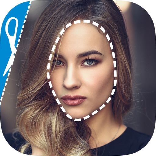 Cut and paste - photo editor icon