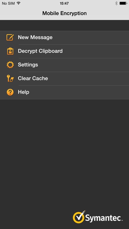 Symantec Mobile Encryption