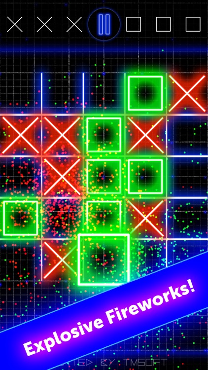 Tic Tac Toe Glow by TMSOFT