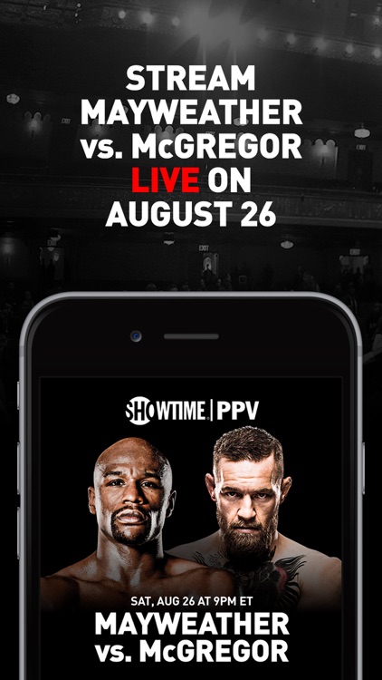 SHOWTIME PPV- Mayweather vs. McGregor- Stream Live