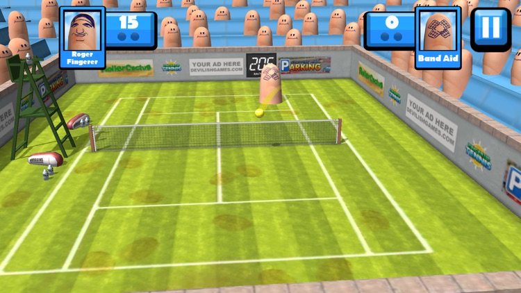 Fingertip Tennis screenshot-5