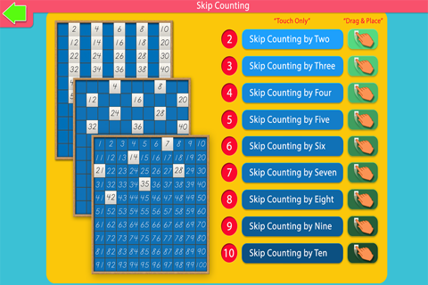 Skip Counting -Montessori Math - náhled