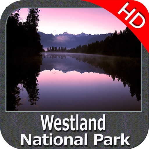 Westland National Park HD GPS charts Navigator iOS App