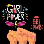 Girl Power Stickers
