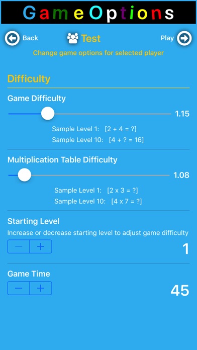 Kids O Math - Kids Math Game screenshot 2