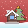 クリスマスステッカーとフレーズ - iPadアプリ