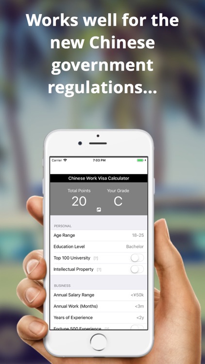 China Work Permit Calculator screenshot-3