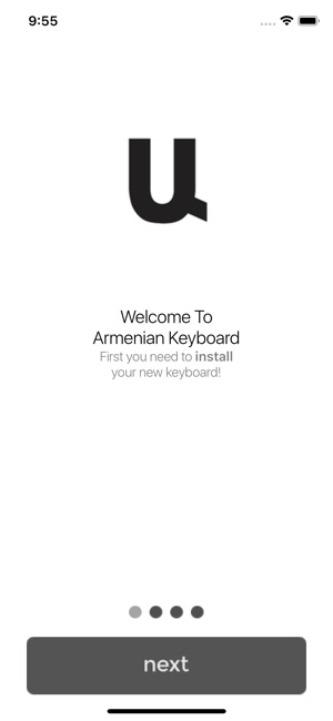 Armenian Keyboard Extension