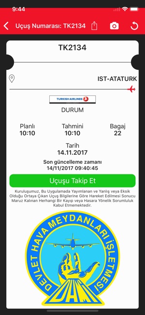 DHMİ Uçuş Bilgileri(圖2)-速報App