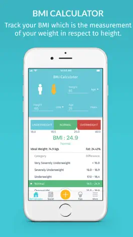 Game screenshot BMI Calculator & Fat Tracker mod apk