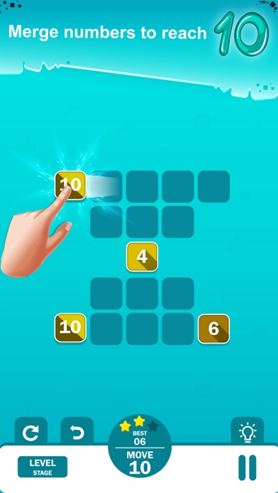 Merge 10-logical number puzzle screenshot 3