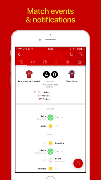 MU Live – Scores & Results.
