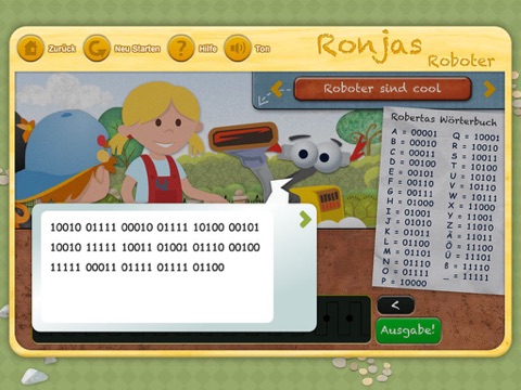 Ronjas Roboter screenshot 4