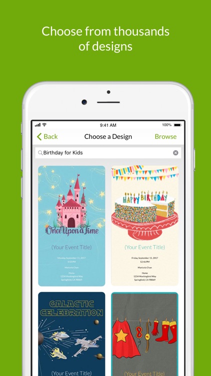 Evite: Online Invitations screenshot-0