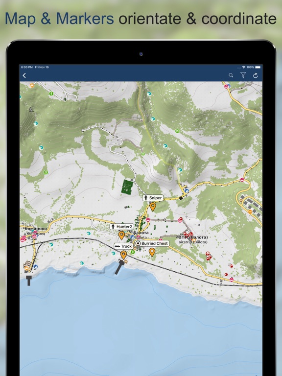 iZurvive - DayZ Карта на iPad