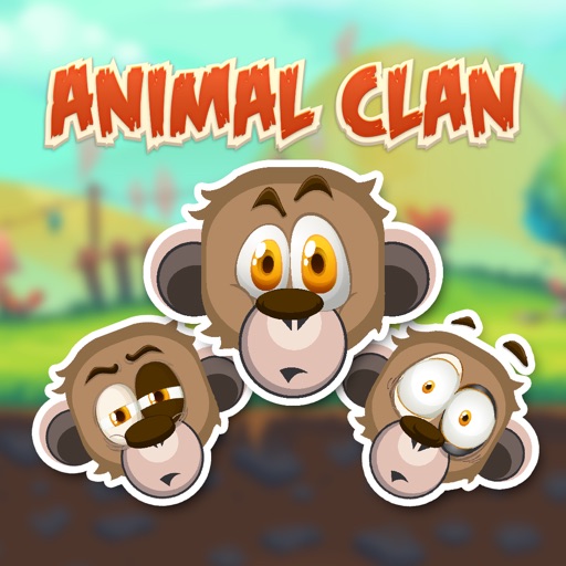 Animal Clan Monkey Stickers icon