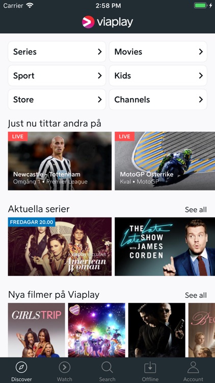 Viaplay screenshot-0