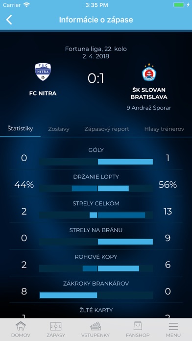 ŠK Slovan Bratislava screenshot 3