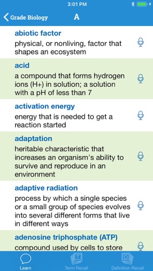 Miller & Levine Biology Vocab(圖3)-速報App