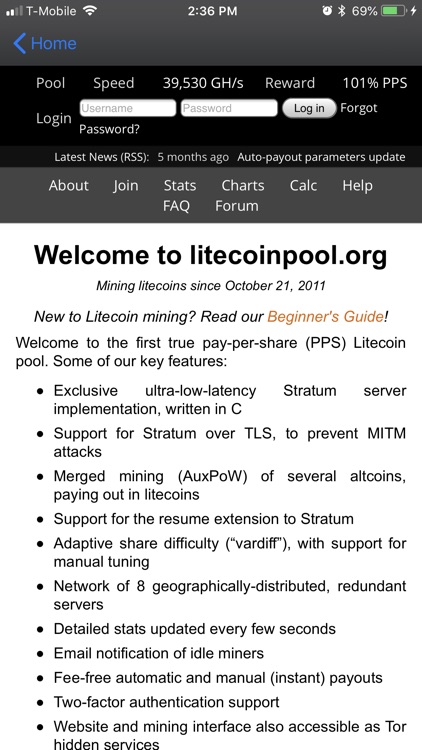 Litecoinpool Viewer screenshot-7