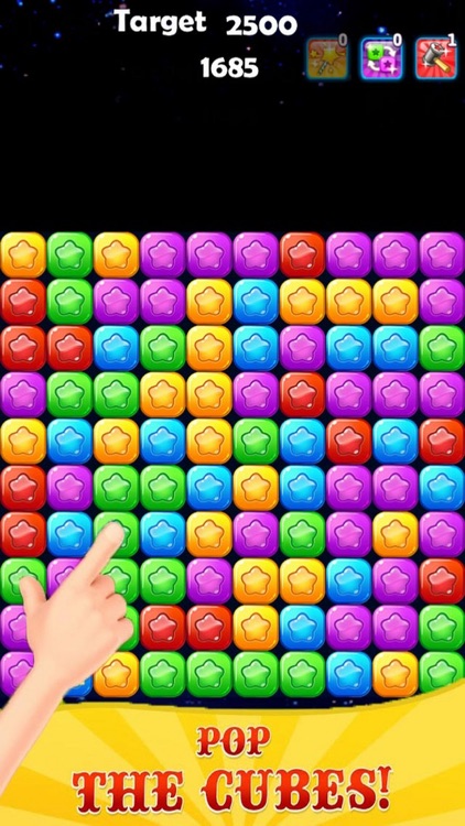 Cube Start Pop Finger