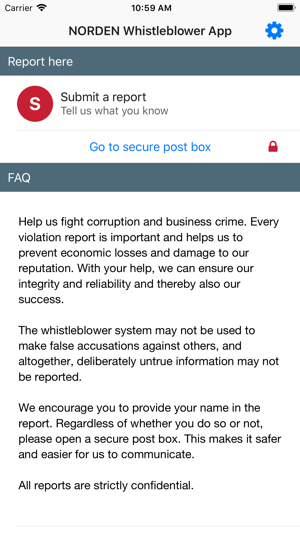 NORDEN Whistleblower App(圖1)-速報App