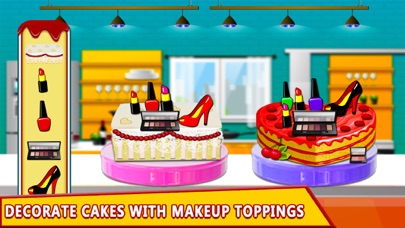 Makeup Cake Factory Simulator screenshot 2