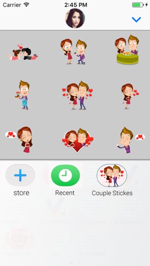 Love Couple Animated Stickers(圖4)-速報App