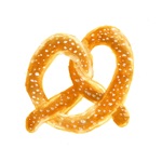 Watercolor Yummy Cafe Food