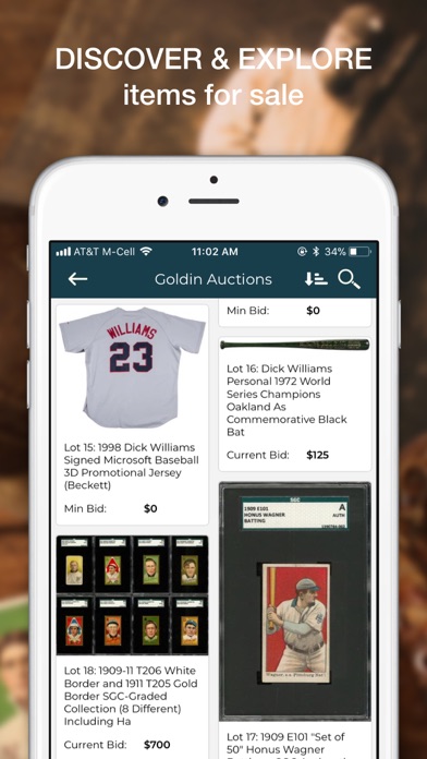 Collectable Sports Auctions screenshot 3