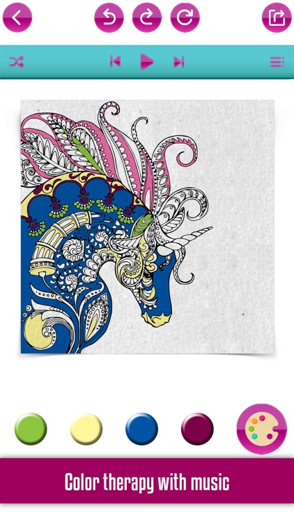 Coloring Pages: Color Therapy