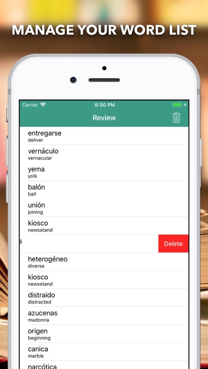Spanish Vocabulary Builder screenshot-3