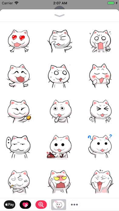 Animated With Cat Stickers screenshot 2