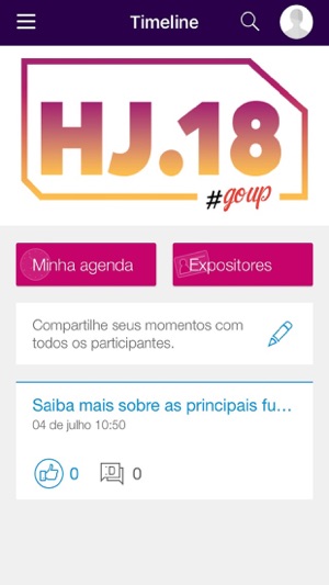 Evento HOJE 2018(圖2)-速報App