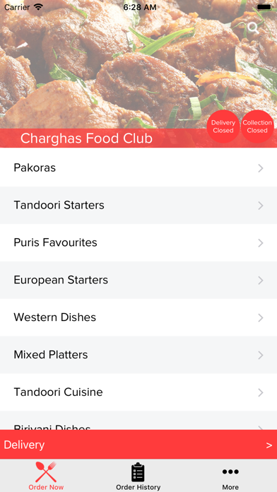How to cancel & delete Charghas Food Club from iphone & ipad 2
