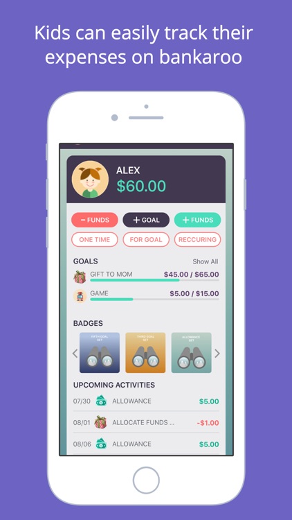 bankaroo virtual bank for kids