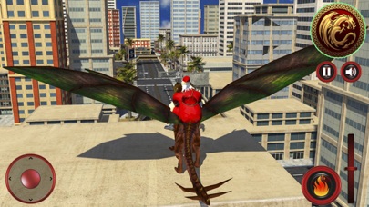 Flying Dragon Santa Clash screenshot 2