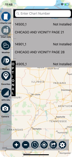 Illinois Marine Charts RNC(圖2)-速報App