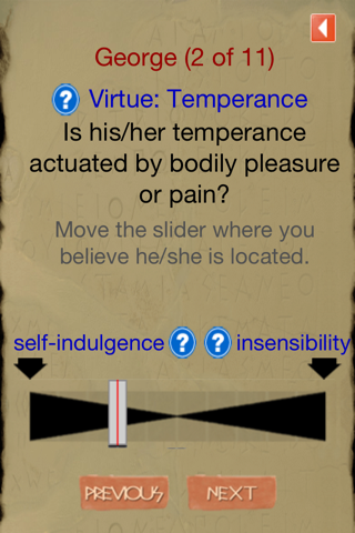 Aristotle Virtuousness Test screenshot 3