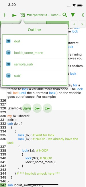 Perl IDE Fresh Edition