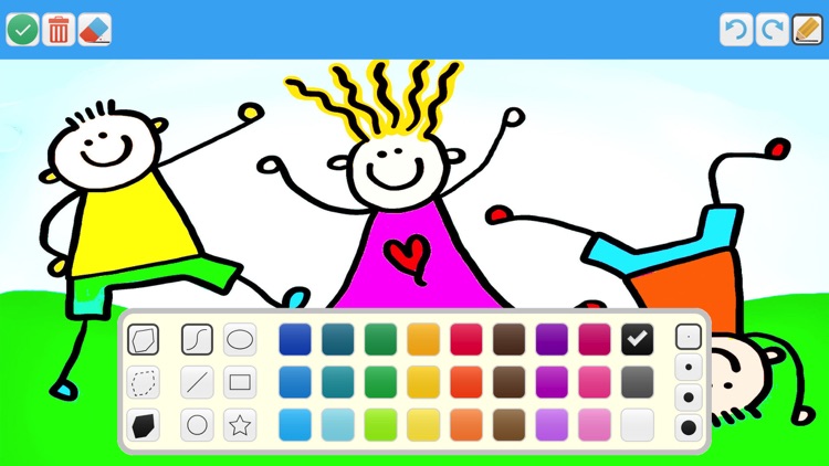 Whiteboard junior doodle pad screenshot-4